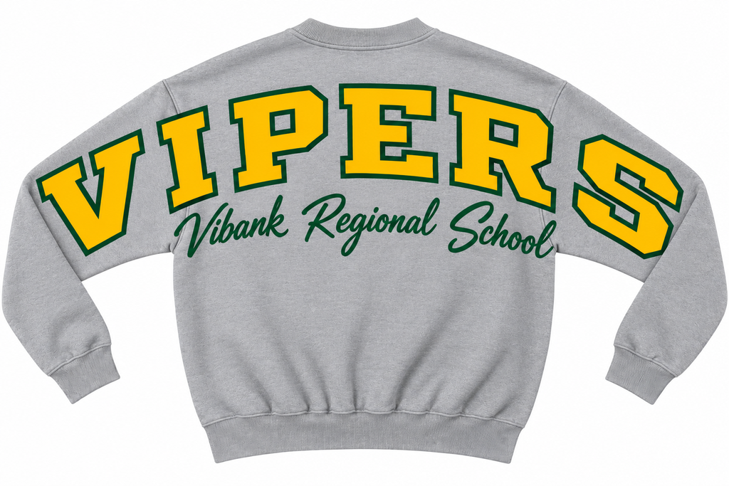 ACROSS BACK CREWNECK