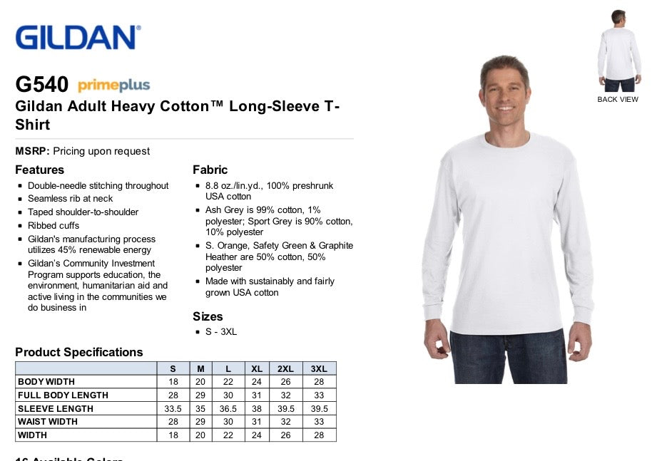 COTTON LONG SLEEVE