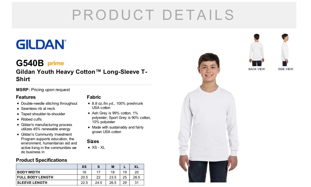 COTTON LONG SLEEVE